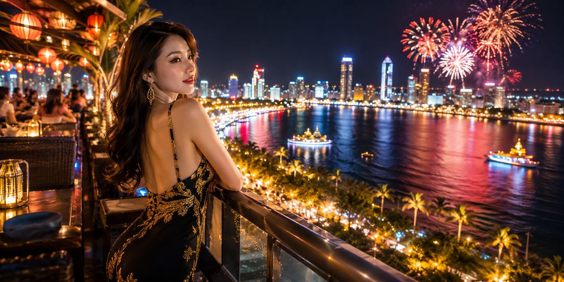 Casino giải trí Sài Gòn với ánh đèn neon phát sáng