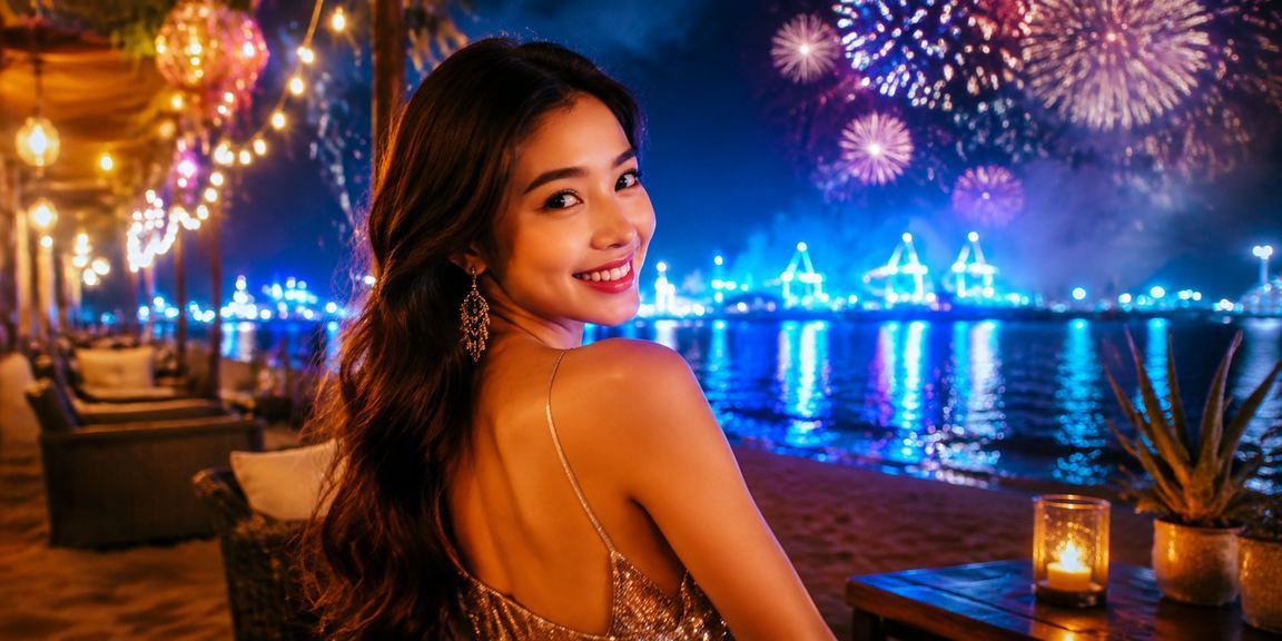 Khu vực giải trí và cá cược tại Vũng Tàu về đêm với ánh đèn neon